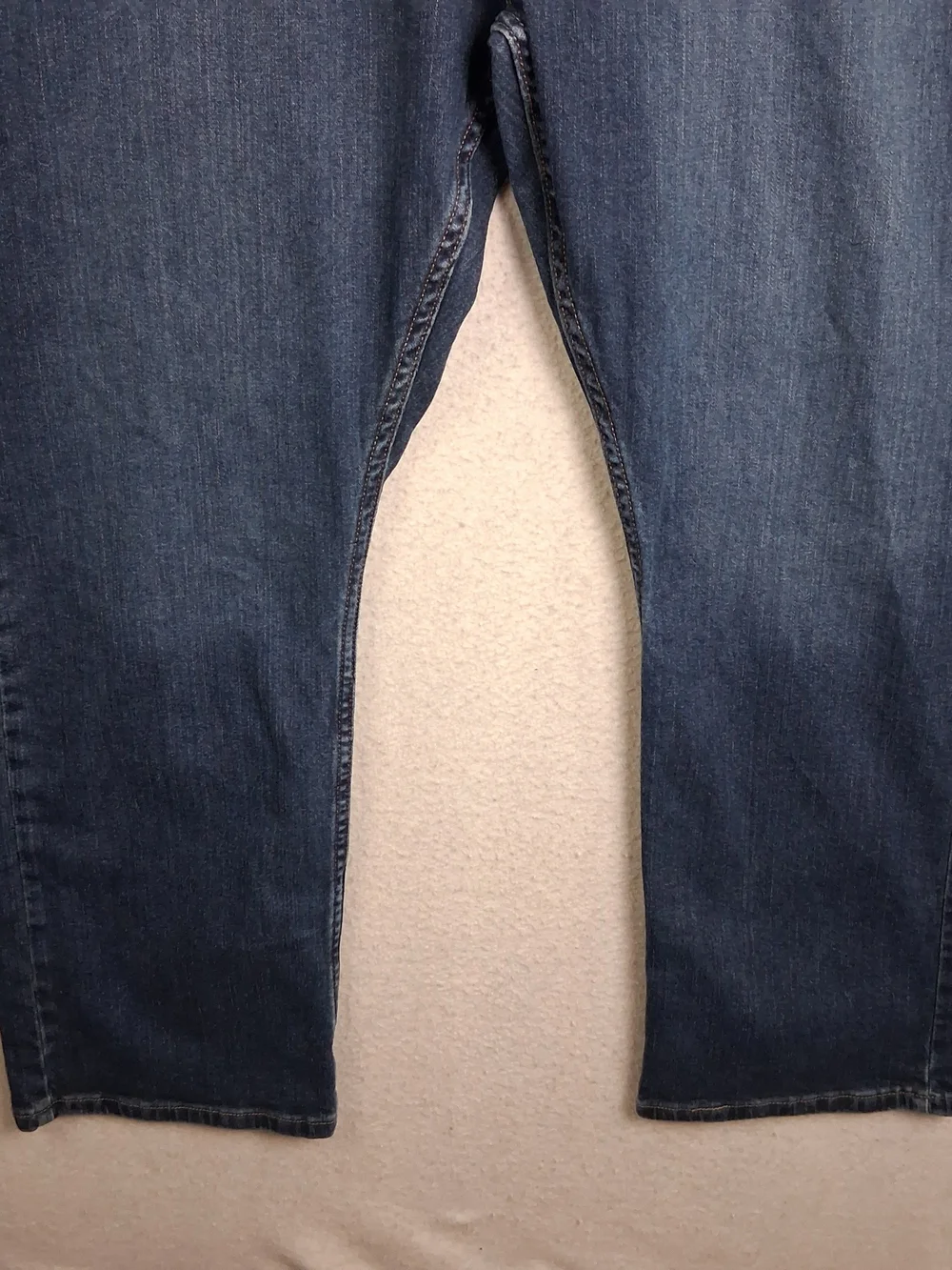 Wrangler Relaxed Boot Mens 42x30 Blue Western Cowboy Comfort Jeans 112316407